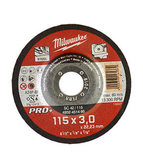 Pro+ Metal Cutting Disc 42/115 x 3 - 4932451495