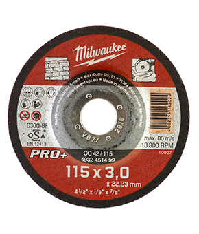 Pro+ Stone Cutting Disc 42/115 x 3 - 4932451499