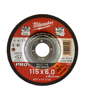 Pro+ Metal Grinding Disc SG 27/115 x 6 4932451501