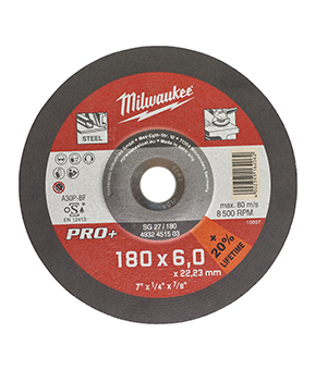 Pro+ Metal Grinding Disc SG 27/180 x 6 - 4932451503