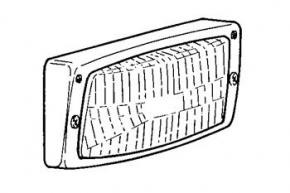 Genuine Fendt Headlamp Assembly