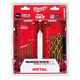 Milwaukee Shockwave HSS-G TiN Red Hex - 10 pc Set