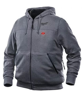 Milwaukee M12 Grey Heated Hoodie