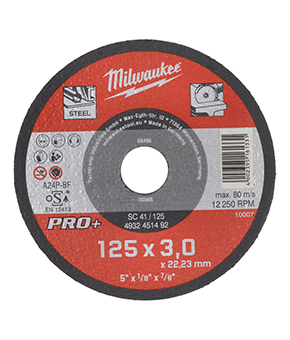 Pro+ Metal Cutting Disc 41/125 x 3mm 4932451492 Pro+ Metal Cutting Disc 41/125 x 3mm 4932451492