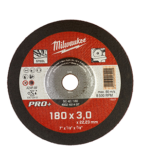 Pro+ Cutting Disc 42/180 x 3 - 4932451497 Pro+ Cutting Disc 42/180 x 3 - 4932451497
