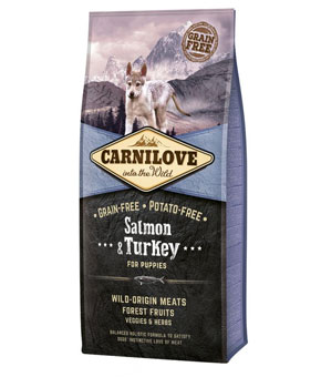 Carnilove Salmon and Turkey Puppy Carnilove Salmon and Turkey Puppy