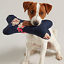 Joules Floral Dog Bone