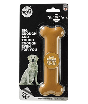 PETS CHOICE TOY/PUPPY TASTYBONE PEANUT BUTTER