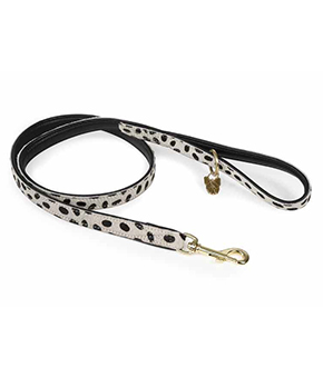Digby & Fox Cow Hair Dog Lead - Spot