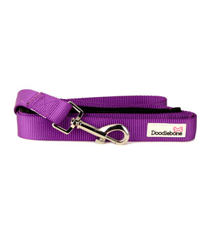 Doodlebone Bold Range Padded Lead - Purple Doodlebone Bold Range Padded Lead - Purple