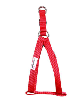 Doodlebone Bold Range Harness Red Doodlebone Bold Range Harness Red