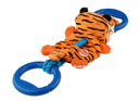GiGwi Iron Grip Tiger Plush Tug Toy