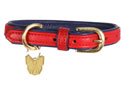 Digby & Fox Padded Leather Dog Collar Scarlett