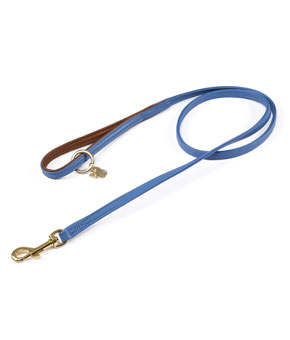 Digby & Fox Padded Leather Dog Lead Royal