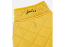 Joules Quilted Dog Coat Antique Gold