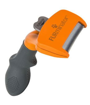 Furminator Deshedding Tool for Long Hair Medium Dogs