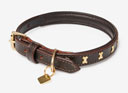 LeMieux Chelsea Dog Collar Mahogany