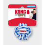 Kong Rope Ball Puppy Assorted Colours Pink/Blue