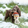 Benji & Flo Christmas Dog Toys - Santa Claus