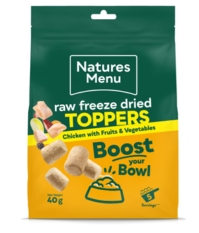 Natures Menu Raw Freeze Dried Toppers Chicken Natures Menu Raw Freeze Dried Toppers Chicken